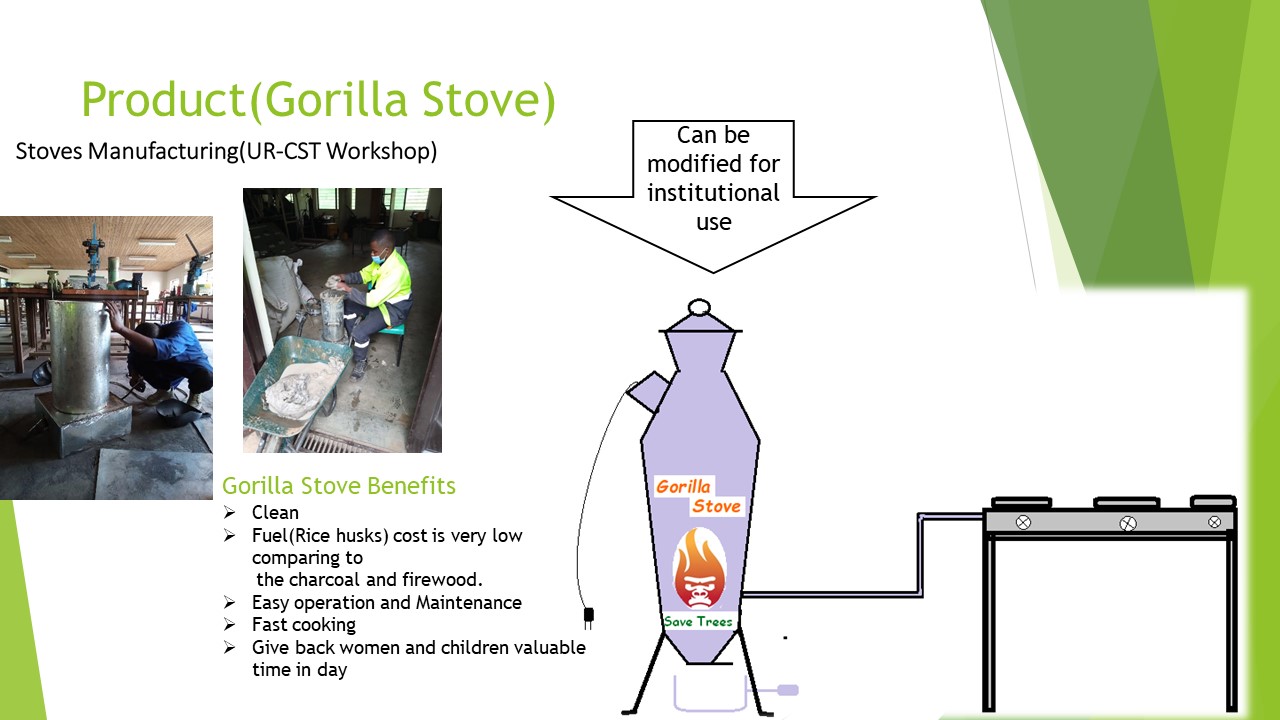 UR-CST workshop manufacturing and institutional stove design