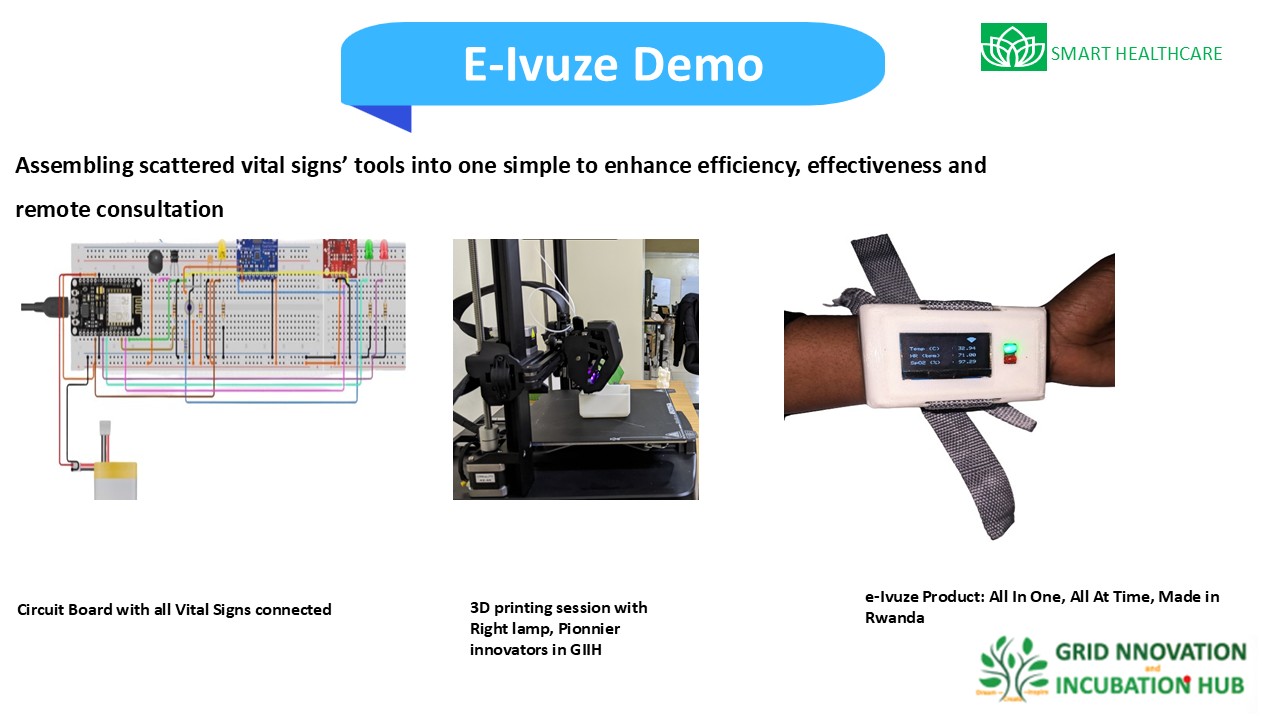 e-Ivuze all-in-one device prototype and 3D printing at GIIH