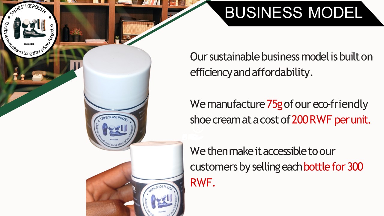 Unit economics at 200 RWF cost and 300 RWF sale price