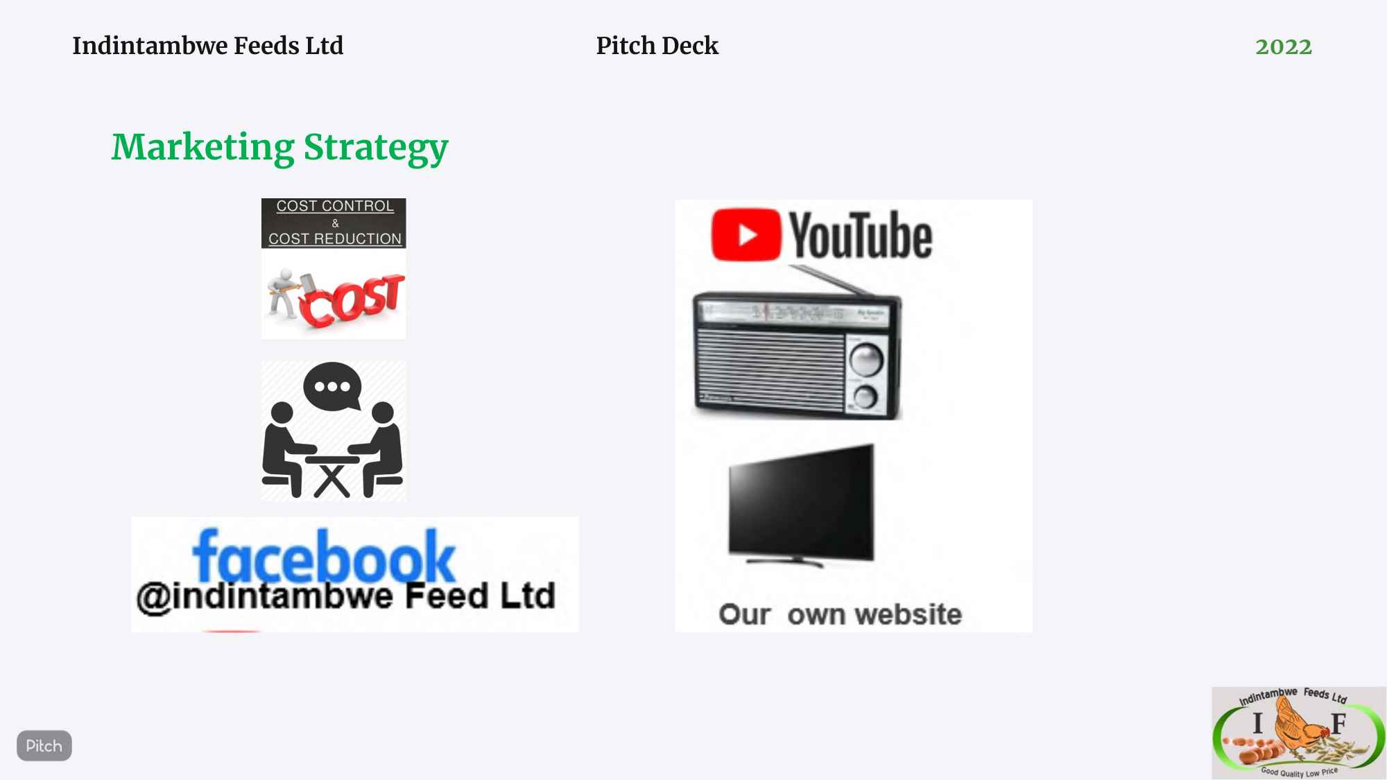 Marketing channels including social media and radio