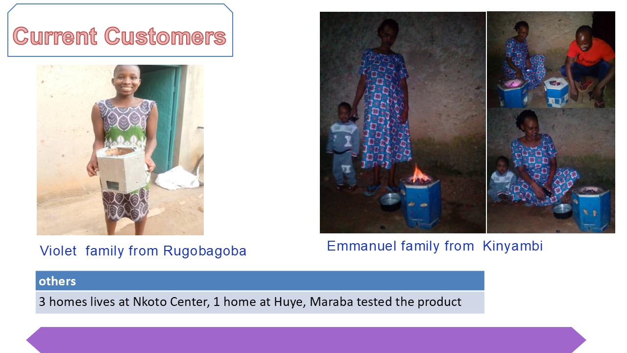 Early adopter families testing the Zip Stove